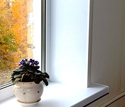 Пластикові укоси з сендвіч панелі