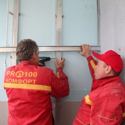 Обшивка лоджії гіпсокартоном