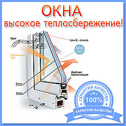 Сверх теплые окна по цене обычных.