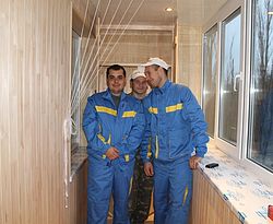 Обшивка балконів