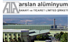 Логотип компанії Arslan aluminyum
