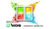 Логотип компании Салон окон и дверей WDS