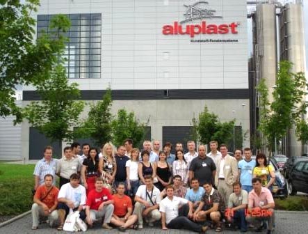 Участники семинаров концерна aluplast