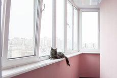 Лоджия REHAU (бюджетный вариант)