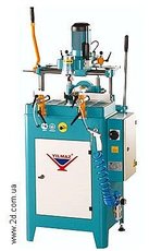 YILMAZ-FR 225 Станок для фрезерования отверстия под замки и ручки. Низкооборотный, 3х шпиндельный, Механ. подача тройной фрезы