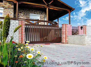 Откатные ворота 