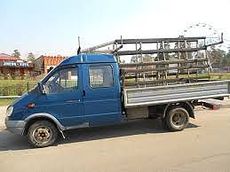 Аренда автомобиля Газель, длина кузова 3 м. (пирамида) Борисполь. Киев.