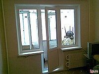 Балконный блок по типу чебурашка. Вариант классик. Ручка курильщика в подарок.