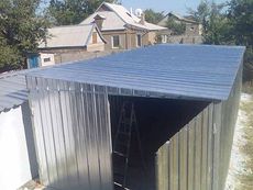 Гараж металлический