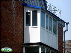 Крыши на балкон