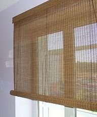 Роллеты из джута и бамбука