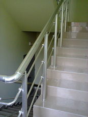 Перила, поручни алюминиевые