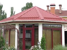 Металлочерепица, профнастил, кровельные акссесуары, водосточная систем