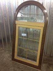 Окна ламинированные.