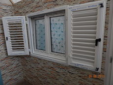 Металлопластиковые распашные ставни Schuco (Шюко)