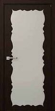Межкомнатная дверь МДФ стекло