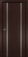 Межкомнатная дверь МДФ глухая с молдингом Гл740 