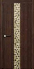 Межкомнатная дверь МДФ глухая с аппликацией Гл811 