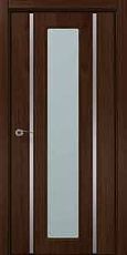 Межкомнатная дверь МДФ стекло с молдингом Ст747 