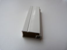 Профиль донецкий, белый/коричневый