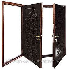 Металлические двери с МДФ облицовкой