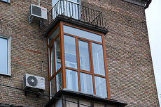 Французский балкон под ключ