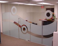 Стеклянные перегородки