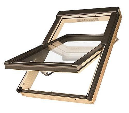 Мансардное окно FAKRO средне-поворотное 94х140 (FTS-V U2) Мансардное окно FAKRO средне-поворотное 94х140 (FTS-V U2)