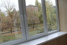 Откосы на трехстворчатое окно