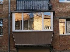 Остекление балкона