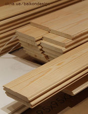 Внутренняя обшивка балкона сосна