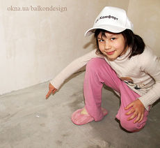 Заливка пола по маякам