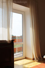 Откосы на балконный блок на Оболони