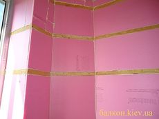 Утепление балкона Изокам Киев