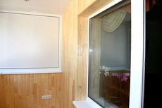 Внутренняя отделка балкона в Киеве