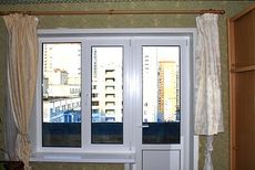 Пластикові укоси на балконний блок