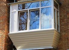 Остекление балкона на Осокорках