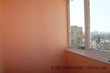 Отделка лоджии гипсокартоном на Дарнице