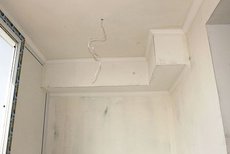 Отделка балкона гипсокартоном на Воскресенке