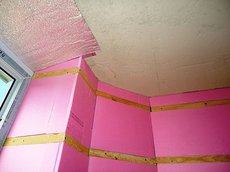 Утепление балкона экструдированным пенополистиролом