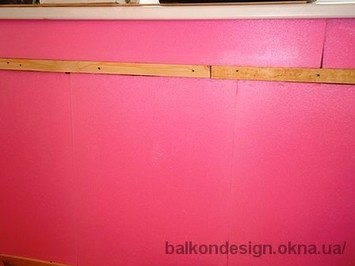 Утепление парапета балкона