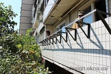 Вынос балкона в Киеве