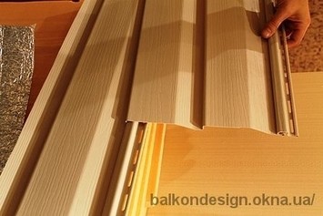 Отделка лоджии сайдингом снаружи