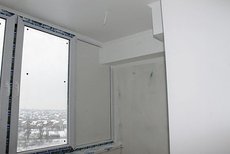 Отделка лоджии влагостойким гипсокартоном