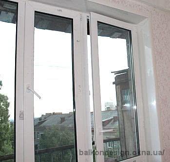 Установка пластиковых откосов на окна Киев