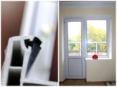 Замена уплотнителя двери на балкон