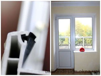 Замена уплотнителя двери на балкон