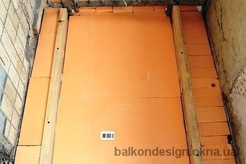 Утепление пола на балконе Правый берег Утепление пола на балконе Правый берег