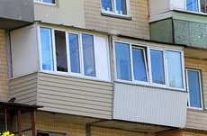 Ремонт старого балкона в Киеве