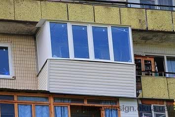 Ремонт остекленных балконов в Киеве Ремонт остекленных балконов в Киеве